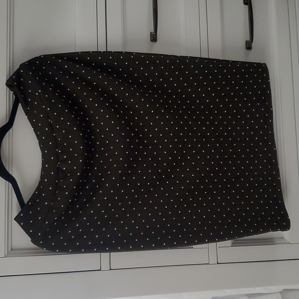 Hunter Green Polka Dot Skirt